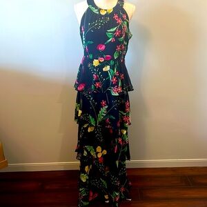 Tommy Hilfiger Chiffon Tiered Dress